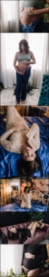 Collection of Maternity Boudoir Images